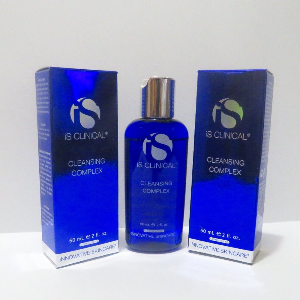 iS CLINICAL CLEANSING COMPLEX INNOVATIVE SKINCARE 2 OZ  2 PC LOT